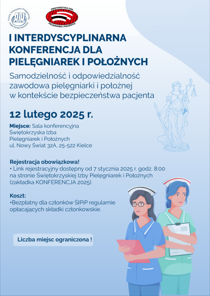 I Interdyscyplinarna Konferencja Pielęgniarek i Położnych w dniu 12.02.2025