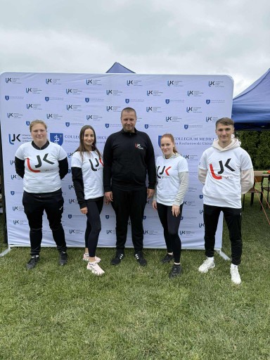 Uczestnictwo studentów Wychowania Fizycznego w wydarzeniu „Zdrowe i bezpieczne wakacje – 2025” w Podzamczu