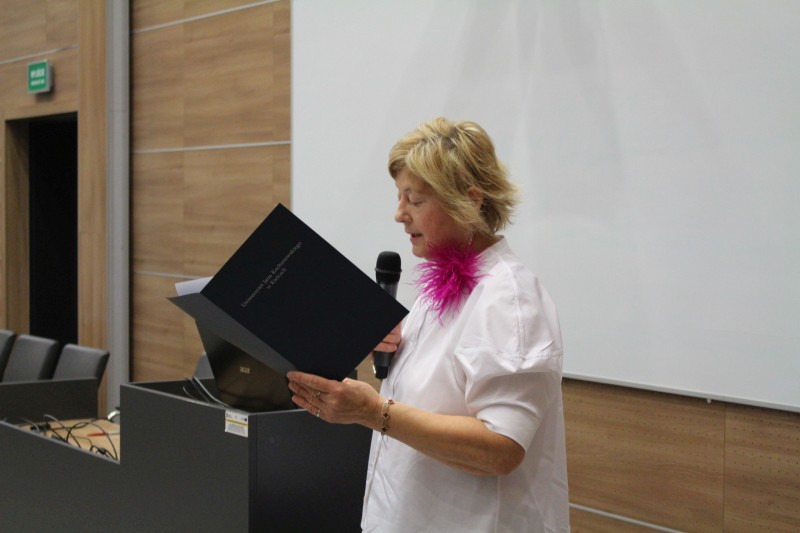 Przemowa Pani Dziekan prof. dr hab. Grażyny Nowak- Starz