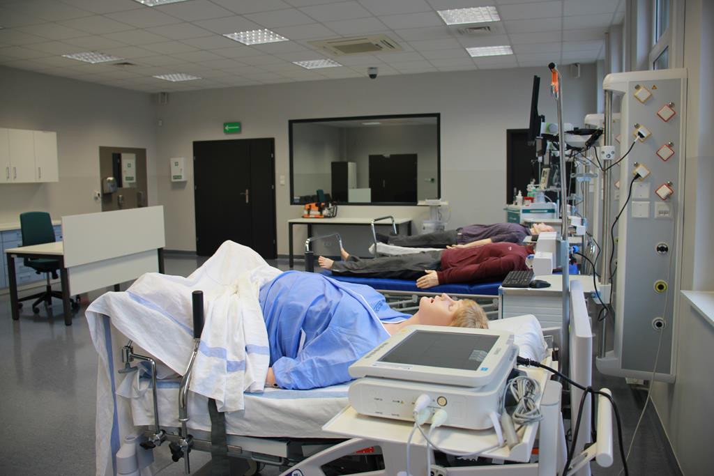 Sale Uniwersyteckiego Centrum Symulacji Medycznych - Budynek D